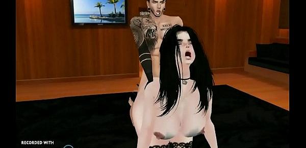  KatsumiAmane imvu Sintiendo muchos orgasmos...